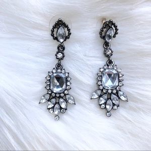 BaubleBar • Crystal gem drop earrings